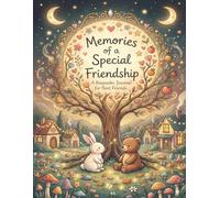 Memories of a Special Friendship: A Keepsake Memory Journal for Best Friends to Capture, Share & Cherish Your Moments Together, 8.5*11in size, 120 pages
