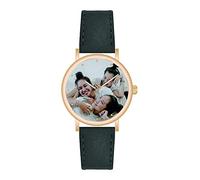 Memories Personalised Watch with Your Photo Fashion Rose Gold Watch for Friends & Family Made in Germany