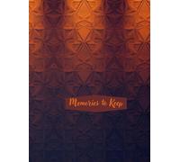 Memories to Keep - Guest Book: Burnt Orange (Weddings)