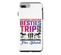 Memories Together Besties Trip 2026 Fire Island Vacation Case for iPhone 7 Plus/8 Plus