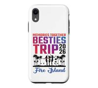 Memories Together Besties Trip 2026 Fire Island Vacation Case for iPhone XR