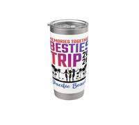 Memories Together Besties Trip 2026 Pacific Beach Vacation Stainless Steel Insulated Tumbler