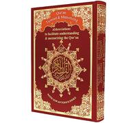Memorization Tajweed Quran in English, Size: 17×24 cm - Red