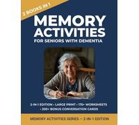 Memory Activities for Seniors with Dementia: 2-in-1 Large Print Activity & Puzzle Book with 22 Categories of Games, Puzzles & Memory Activities and ... Principles (Memory Activities Series)