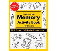 Memory Activity Book for Dementia Patients: Includes relaxing memory activities, easy puzzles, brain teasers and much more for senior (Digital copy included!).