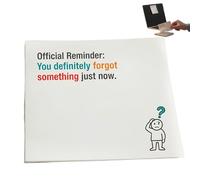 Memory Aid Notepads, 50Pcs Funny Sticky Notes with Quotes, Self-Adhesive Office Humor Stickers, Etective-Style Holiday Staff Teachers Nurses Gag Gifts Party Favors for Coworkers on Daily Work(#A)