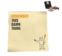 Memory Aid Notepads, 50Pcs Funny Sticky Notes with Quotes, Self-Adhesive Office Humor Stickers, Etective-Style Holiday Staff Teachers Nurses Gag Gifts Party Favors for Coworkers on Daily Work(#C)