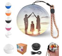 Memory Ball,7cm Crystal Memory Ball,Crystal Video Player,3D Digital Display Photo Ball,For Anniversaries, Birthdays, Weddings, Christmas, Halloween, Parties, Night Out,White,WIFI