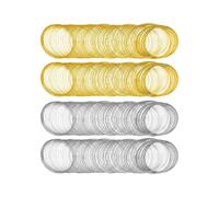 Memory Beading Wire Jewelry Wire Steel Memory Wire Beading Wire for Jewelry Making Bracelets 400 Loops 2 Color