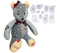 Memory Bear Sewing Patterns, Teddy Bear Patterns Sewing Templates, Sewing Patterns for Keepsake Bears, Crafting Template Ruler Set with Multiple Sizes, Sewing Project Supplies for Memory Preservation