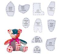 Memory Bear Sewing Patterns UK, Teddy Bear Patterns Sewing, Sewing Patterns for Beginners, Rag Doll Patterns to Sew, Memory Bear Sewing Pattern, 15 Inch