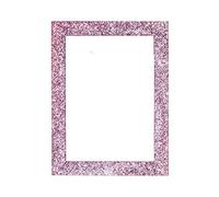 Memory Box Glitter Range Photo Frame Sparkling Glitter Effect Picture/Photo/Poster frame with Perspex Sheet - Moulding 35mm Wide and 24mm Deep - (59.4 x 42cm) Pink A2