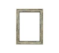 Memory Box Industrial Vintage Distressed Wood Effect/Camouflage Picture/Photo/Poster frame with Real Glass - Moulding 32mm Wide and 18mm Deep - (30.5 x 20.3cm) Spoon Green Distressed 12" x 8"