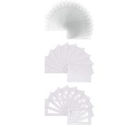 Memory Box Pack of 5 - White Computer Cut Bespoke Photo/Picture Mounts/Frame Mounts + Backs + Clear Bags - Frame Size 10" x8 Mount Size 8"x6"
