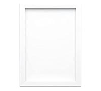 Memory Box PF Range Picture/Photo/Poster frame with Real Glass - Moulding 19mm Wide and 16mm Deep - (21.0 x 29.7cm) White A4