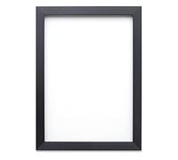 Memory Box PF Range Picture/Photo/Poster frame with Real Glass - Moulding 19mm Wide and 16mm Deep - (35.6 x 27.9cm) Black 14" x 11"