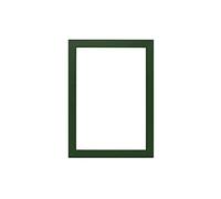 Memory Box Rainbow Premium Wood Range Picture/Photo/Poster frame with Real Glass - (21.0 x 29.7cm) Green A4