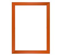 Memory Box Rainbow Range Picture/Photo/Poster frame with Perspex Sheet - Moulding 19mm Wide and 16mm Deep - (22.9 x 15.2cm) Orange 9" x 6"