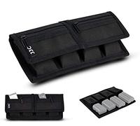 Memory Card and DSLR Battery EN-EL15 EN-EL15a EN-EL15b EN-EL15C or AA Battery AAA Battery Pouch Bag with 4 Slots for Nikon Z7 Z6 Z5 D7500 D7200 D780 D750 D850 D810 Camera