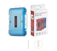 Memory Card Case For TF/SD/CF/CF-A/XQD/SIM Card Water-Resistant Shock Memory for DJI Card Wallet Case Card Storage B8U2