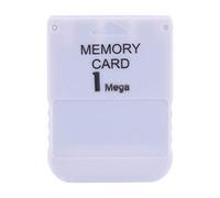 Memory Card for PS1,1MB Memory Card Stick for 1 One PS1 Game, White