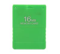 Memory Card for PS2, 16MB High Speed Game Memory Card FMCB V1.966 Plug and Play Video Game External Data Card for PlayStation 2 Game Console(green)