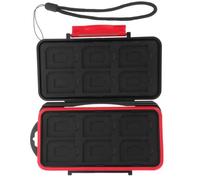 Memory Card Protection Case with Card Slots, Cotton ABS Organizer | Splashproof Design, Quick Access Layout, for Professionals and Videographers on Move