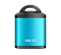 Memory Card Reader, Compact Flash Card Reader, Portable Device Adapter with Keyrings for Outdoor Home PC Computer Car Vehicle Laptop Music Indoor