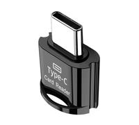 Memory Card Reader for Phone, Memory Adapter Type C - Portable Quick Direct Connection Adapter for Smartphone Camera