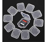 Memory Card Storage Box SD DSLR Camera CF Packaging Storage Box Phone Card Cover Box White Small Plastic Tape TF Card retainer card braces Retainer Memory plastic sd For Case for HOLDER Sdhc S