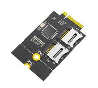 Memory Card to Adapter Card Double Memory Card to Key B Converter Memory Card Laptop Computer Laptop Memory Expansion