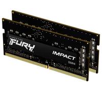 MEMORY,DDR4-3200MHZ SODIMM 2X32GB IMPACT; KF432S20IBK2/64 (KINGSTON) Qty X 1