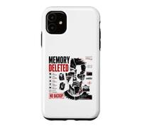 Memory Deleted Data Corrupted Cyber Glitch Dystopian Art Case for iPhone 11