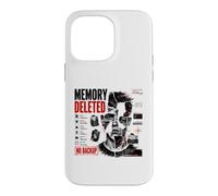 Memory Deleted Data Corrupted Cyber Glitch Dystopian Art Case for iPhone 14 Pro Max