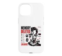 Memory Deleted Data Corrupted Cyber Glitch Dystopian Art Case for iPhone 15