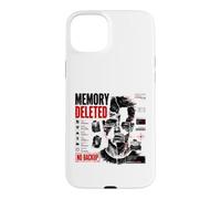 Memory Deleted Data Corrupted Cyber Glitch Dystopian Art Case for iPhone 15 Plus