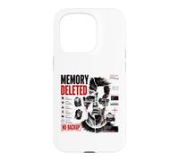 Memory Deleted Data Corrupted Cyber Glitch Dystopian Art Case for iPhone 15 Pro