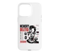 Memory Deleted Data Corrupted Cyber Glitch Dystopian Art Case for iPhone 15 Pro Max
