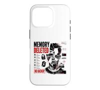 Memory Deleted Data Corrupted Cyber Glitch Dystopian Art Case for iPhone 16 Pro