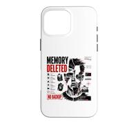 Memory Deleted Data Corrupted Cyber Glitch Dystopian Art Case for iPhone 16 Pro Max