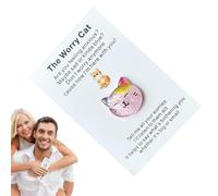 Memory Exchange Card, Cards - Cute Cards Greeting Cards for Cats,Inspirational Keepsake Exchange Card Hug Token for Friends