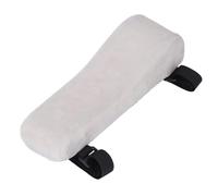 Memory Foam Arm Rest Cover, Gaming Chair Armrest Pad with Washable Elbow Cushioning, Non Slip Pressure Relief Armrest Pillow for Office Chair and Home Desk (Grey)