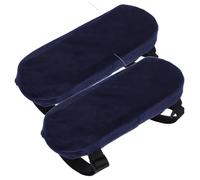Memory Foam Armrest Covers with Breathable Soft Cover and Nonslip Design 2Pcs Cushions Comfortable Forearm Support for Gaming and Desk Chairs
