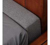 Memory Foam Bed Bridge - Thick Double/King Size Bed Gap Filler Wall Cushion Spacer for Enhanced Sleep Comfort Perfect for Couples and Families