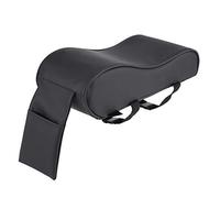 Memory Foam Car Armrest Pad Cover - Universal Automotive Cushion with Cell Phone Pocket for SUVs and Compact Cars