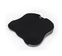Memory Foam Car Seat Cushion for VW Passat B7 2010-2014, Wedge Booster Pad for Drivers with Sciatica Tailbone Pain Breathable Mesh Cover,Black