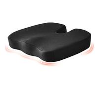 Memory Foam Car Seat Cushion for VW Taigo 2022-2024, Wedge Seat Cushion Car Seat Pad, Sciatica & Lower Back Pain Relief, Ergonomic Coccyx Cushion