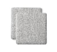 Memory Foam Chair Cushions 28x28 Non-Slip Bar Stool Pads, Removable & Washable Kitchen Seat Cushions (2-Pack, Blue) for Ultimate Comfort & Modern Style