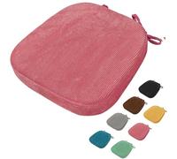 Memory Foam Chair Cushions - 43x41x35cm 6.5cm Thick - Non-Slip Ties & Removable Washable Cover - Chair Pads for Dining Chairs, Office, Kitchen, Garden - Indoor/Outdoor Use(Color 6,43x41x35x6.5cm 1pc)