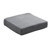 Memory Foam Chair Pads - 5cm Thick Cushions for Dining Office & Patio - Soft Armchair Booster Seat Cushions - 4Pack 40x40cm Dark Grey - Indoor/Outdoor Decor